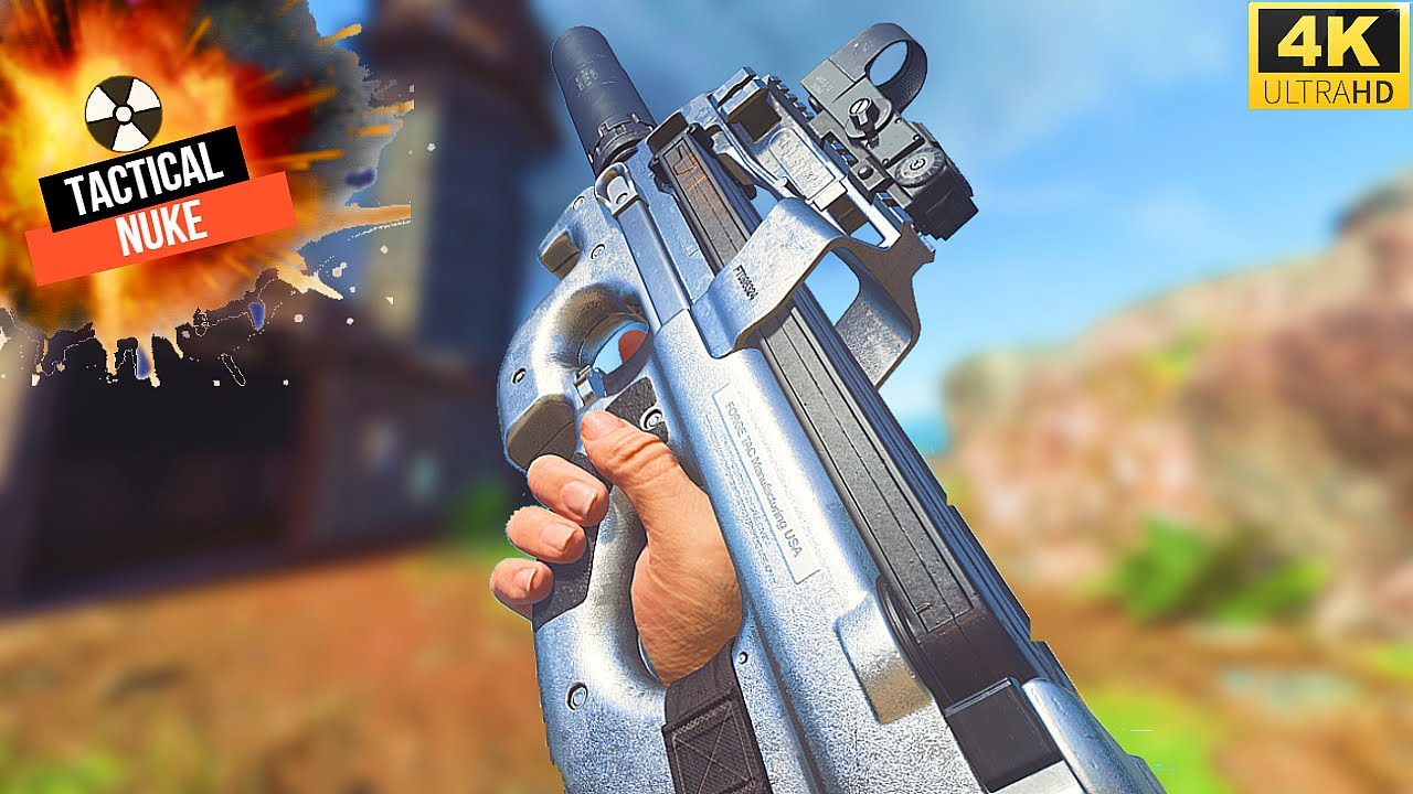 Best P90 Class - P90 CRAZY NUKE GAMEPLAY ( Call Of Duty Modern Warfare )