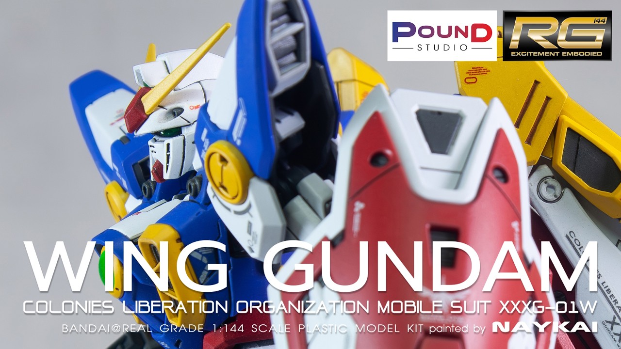 [Full Paint] 1/144 RG Wing Gundam(tv ver.) - ประกอบทำสีเรียลเกรด วิงกันดั้ม!!!