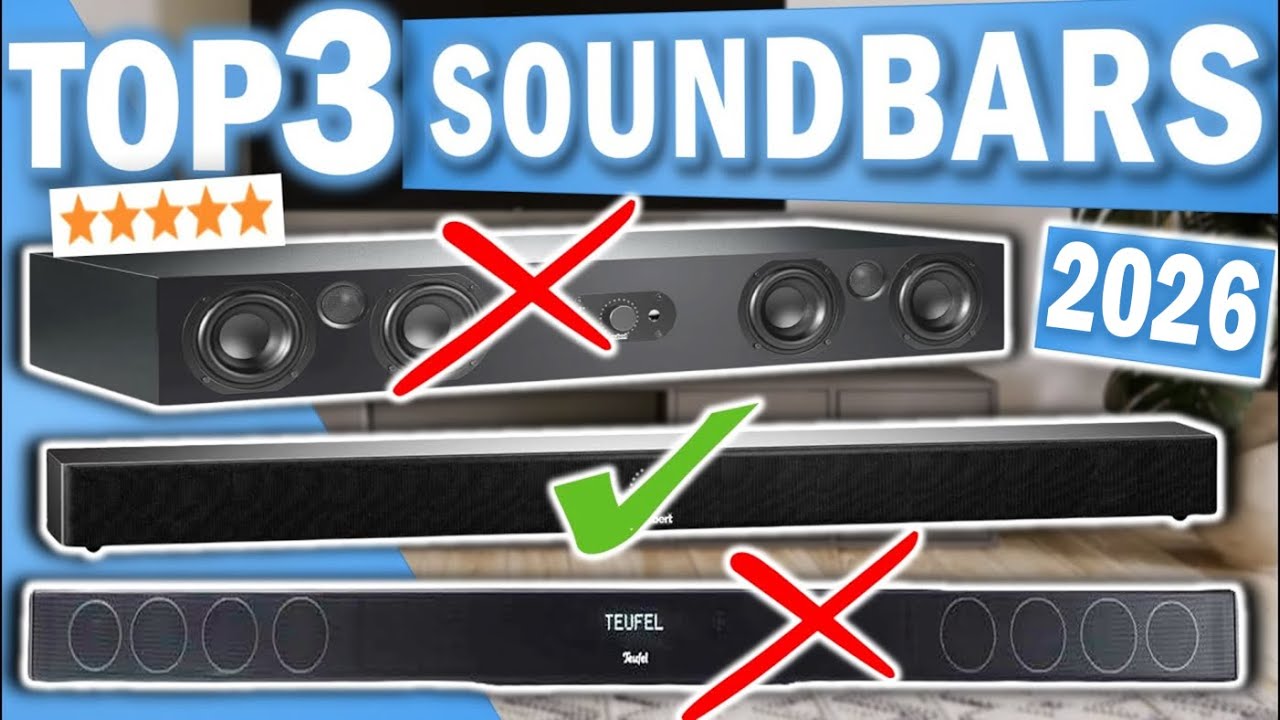 SOUNDBARS kaufen: Top 3 Soundbars 2026 im Vergleich!