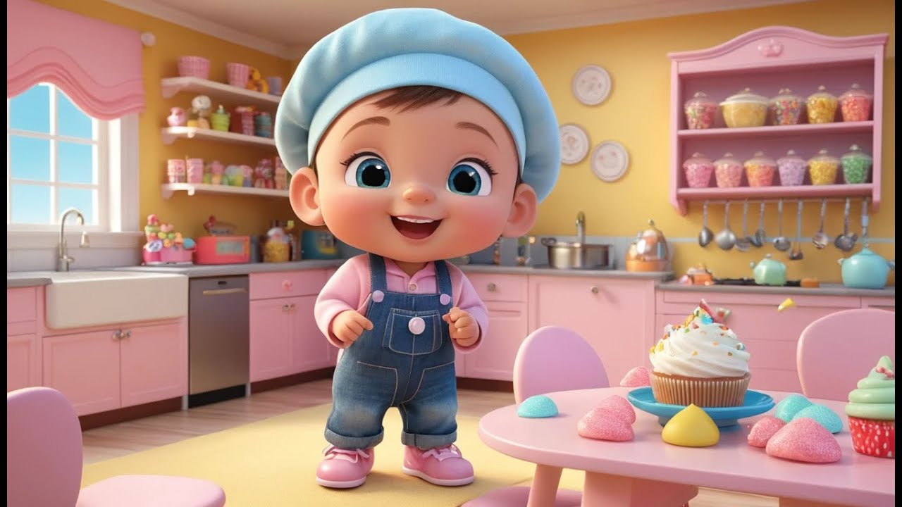 Tiny Chef Candy Kitchen | Fun Learning & Action Song for Toddlers