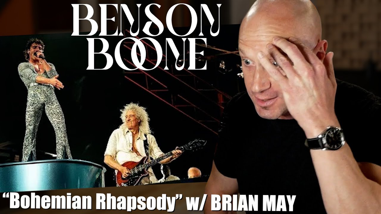 Truly Epic! Vocal ANALYSIS of Benson Boone - Bohemian Rhapsody w/ Brian May