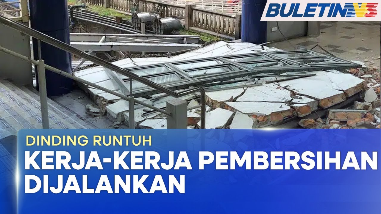 DINDING RUNTUH | Operasi LRT Berjalan Seperti Biasa