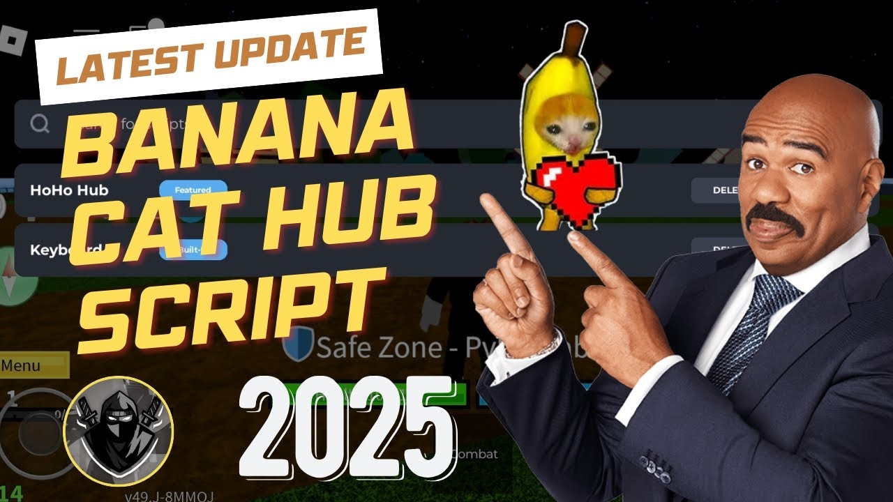 НОВИНКА! Скрипт Banana Cat Hub 🍌😺 [АКТУАЛЬНЫЙ] | Blox Fruits #bananahub
