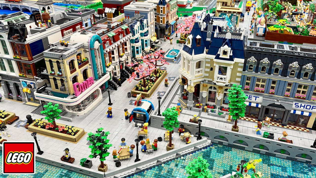 Detailing Our Best Ever LEGO City Modular Layout!