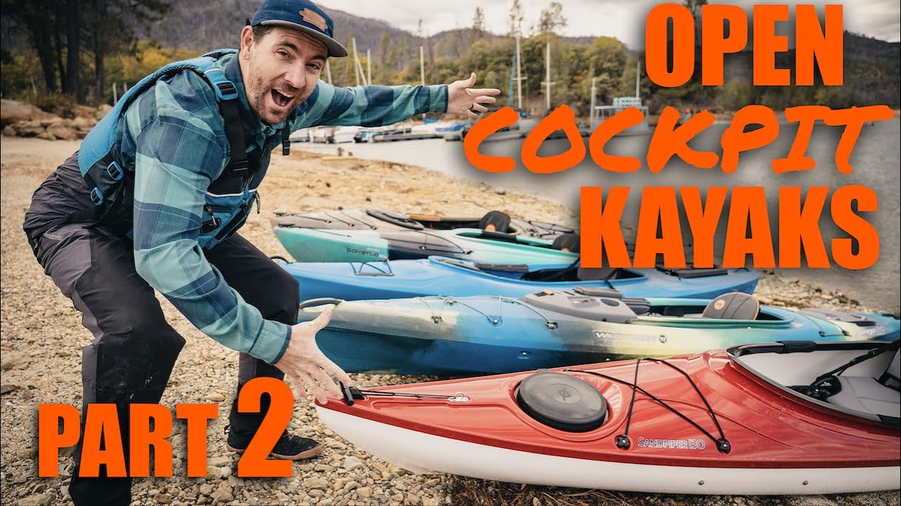 5 Open Cockpit Rec Kayaks Compared PART 2 On Water Comparison