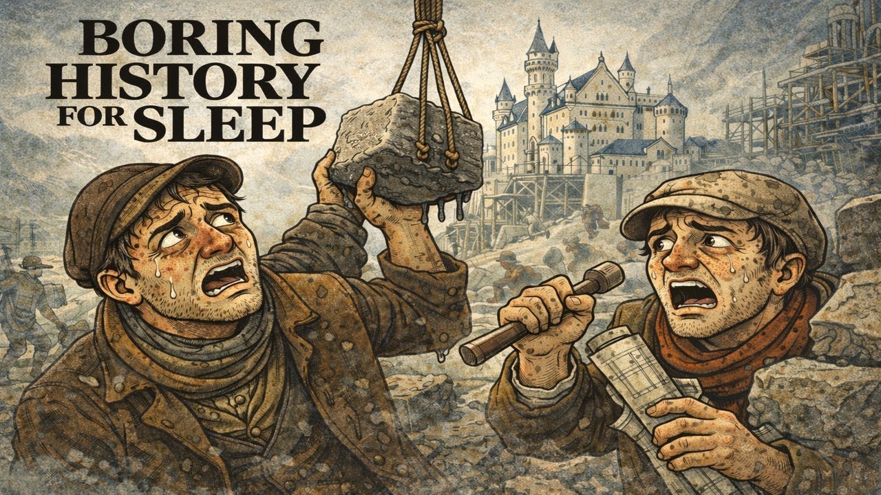 The Moon-King’s Dream: The  Neuschwanstein Castle | Boring History For Sleep |