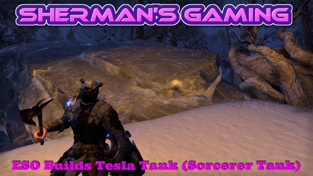 ESO Builds Tesla Tank (Sorcerer Tank)