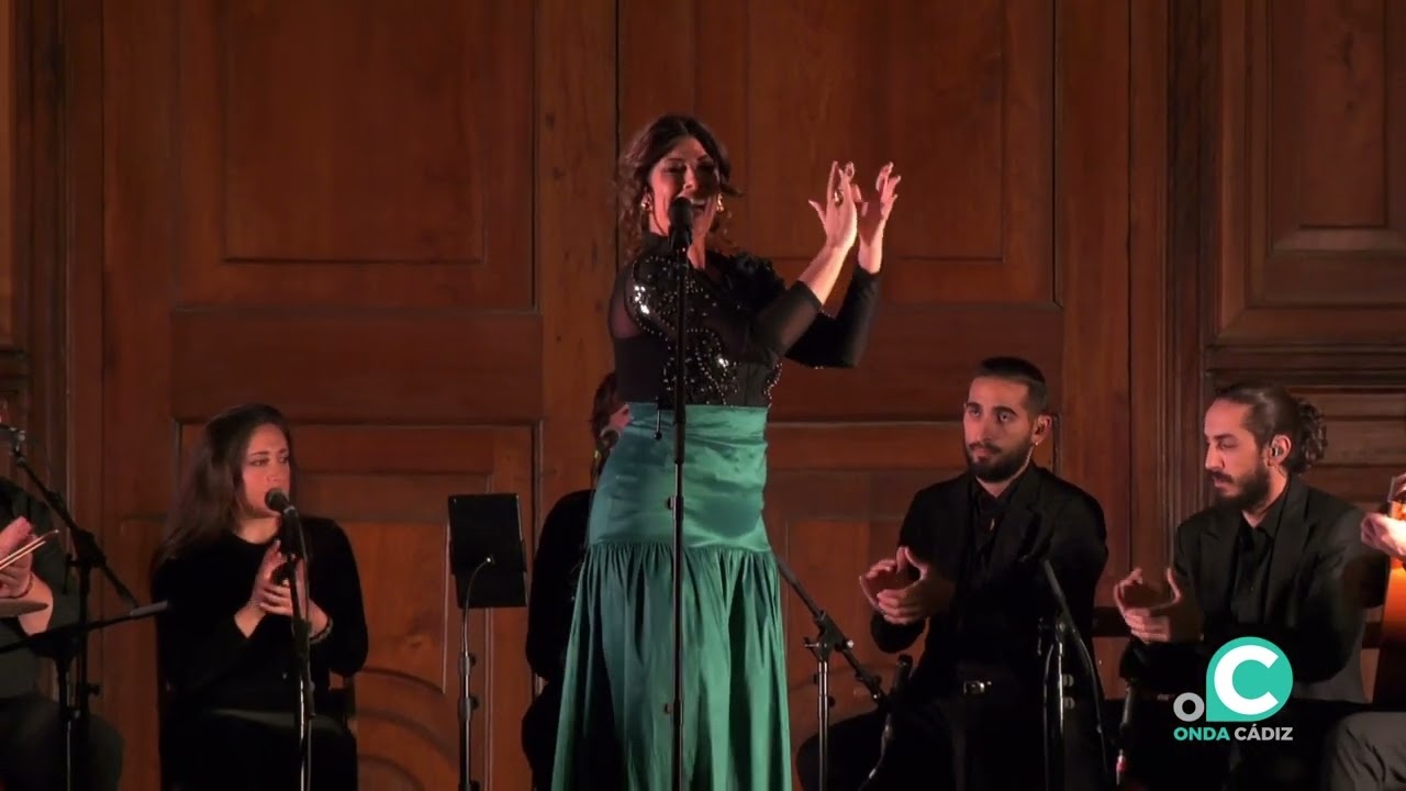El flamenco suena por villacincos en la Catedral en la voz de Davinia Jaén (15-12-23)