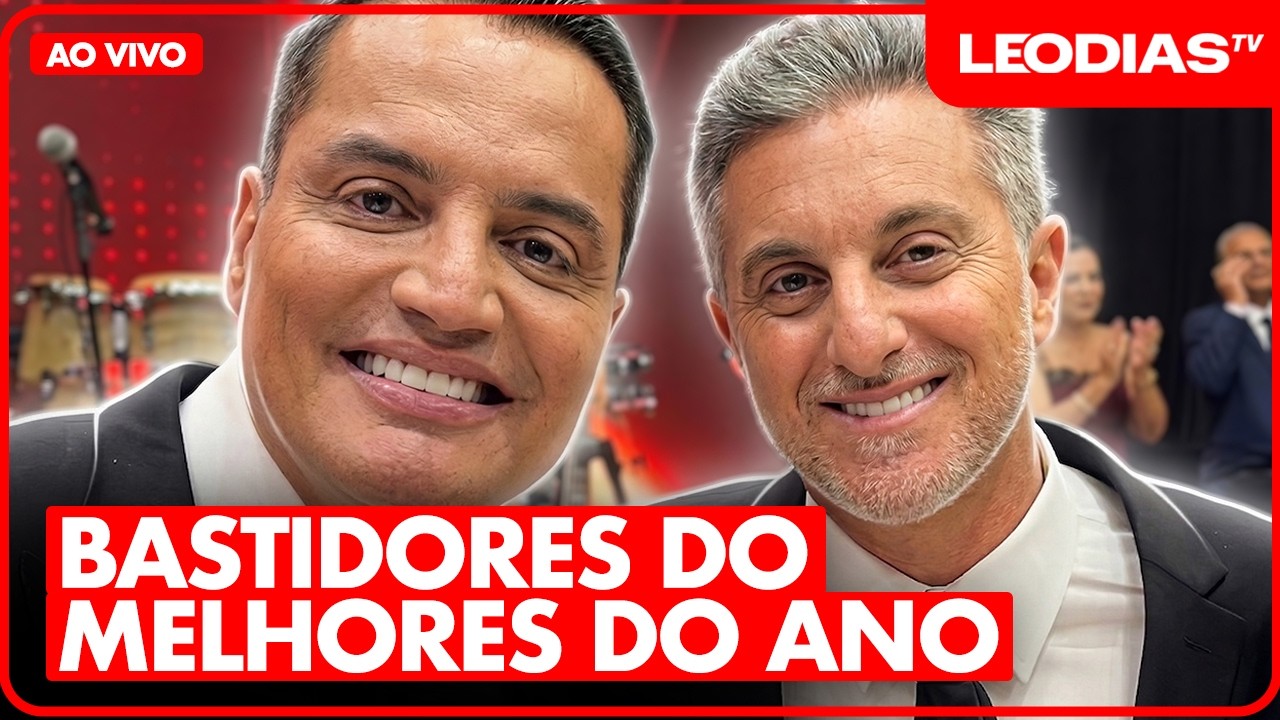 OS BASTIDORES EXCLUSIVOS DO MELHORES DO ANO AO VIVO! | Jornal dos Famosos | LEODIAS TV