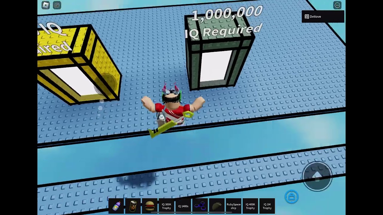 How to get the ruby spaceship in ncrafts iq obby! (ROBLOX TUTORIAL)