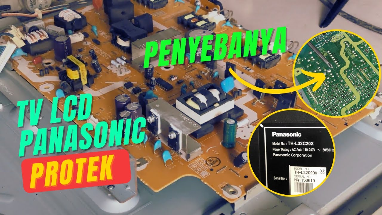 TV LCD PANASONIC VIERA HIDUP SEBENTAR LALU MATI ATAU PROTEK