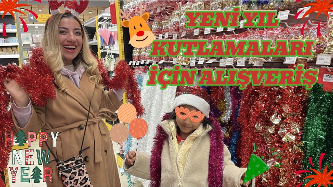 Yeni Yıl 2025: Renkli Ağaç 🎄  Süsleme ve Kutlama Hazırlıkları!✨ 2025 Dekorasyonu ve Alışveriş Vlog 🎁