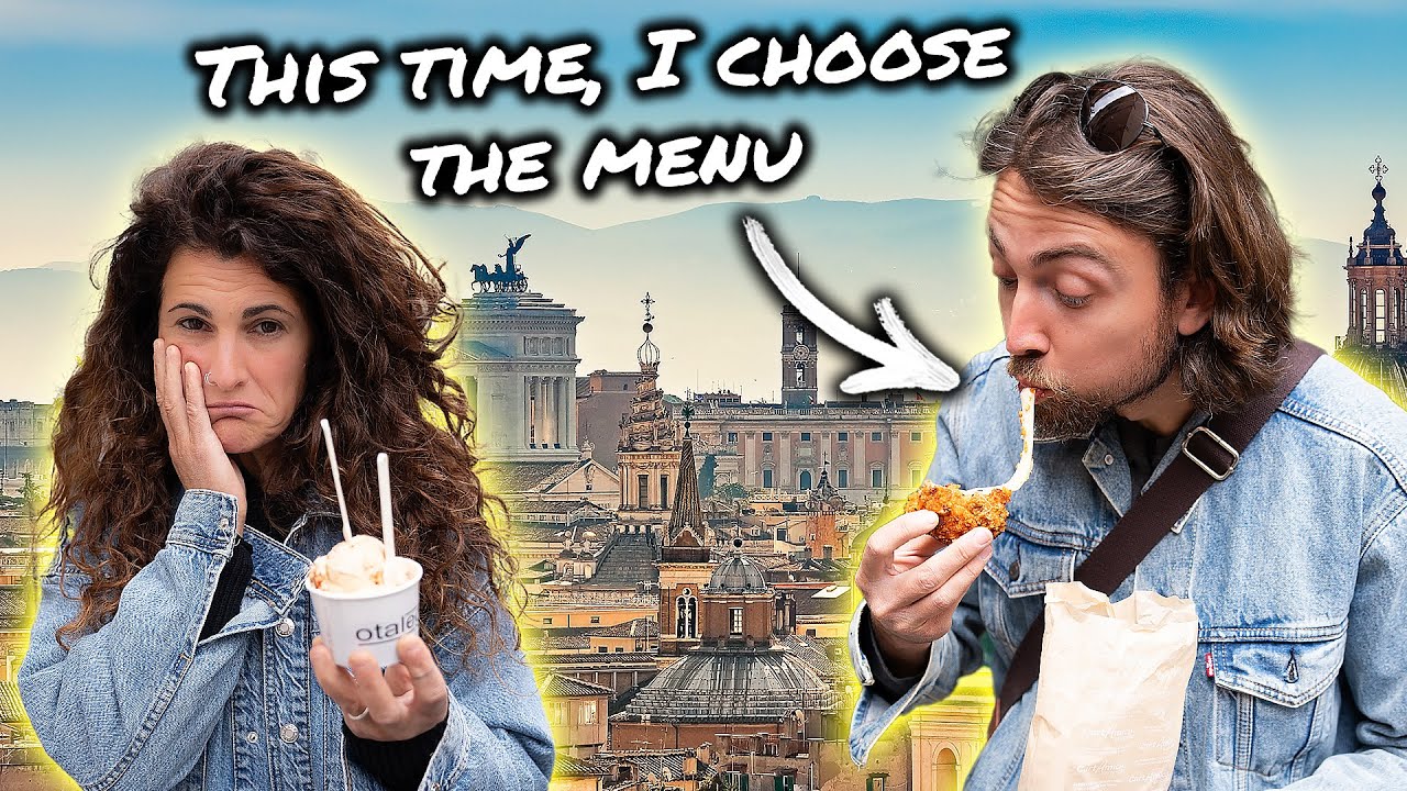 A Day of Eating in ROME (but I choose the menu for my Italian wife)
