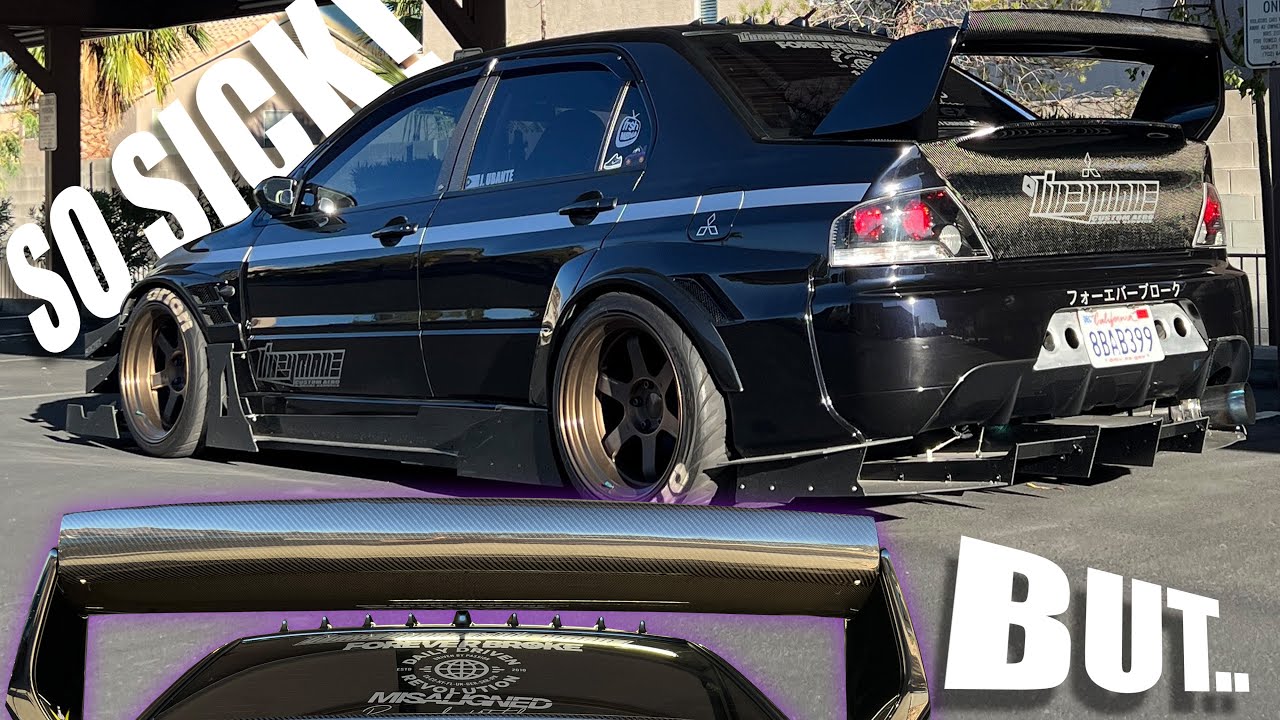 Мой НОВЫЙ любимый внешний мод для Evo! Установка и обзор катера Mitsubishi Lan EVO 8/9 RPG Gurney