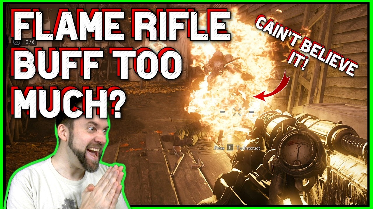 FLAME RIFLE BUFF - Is it GOOD NOW or still TRASH TIER? - Solo Hunt Showdown