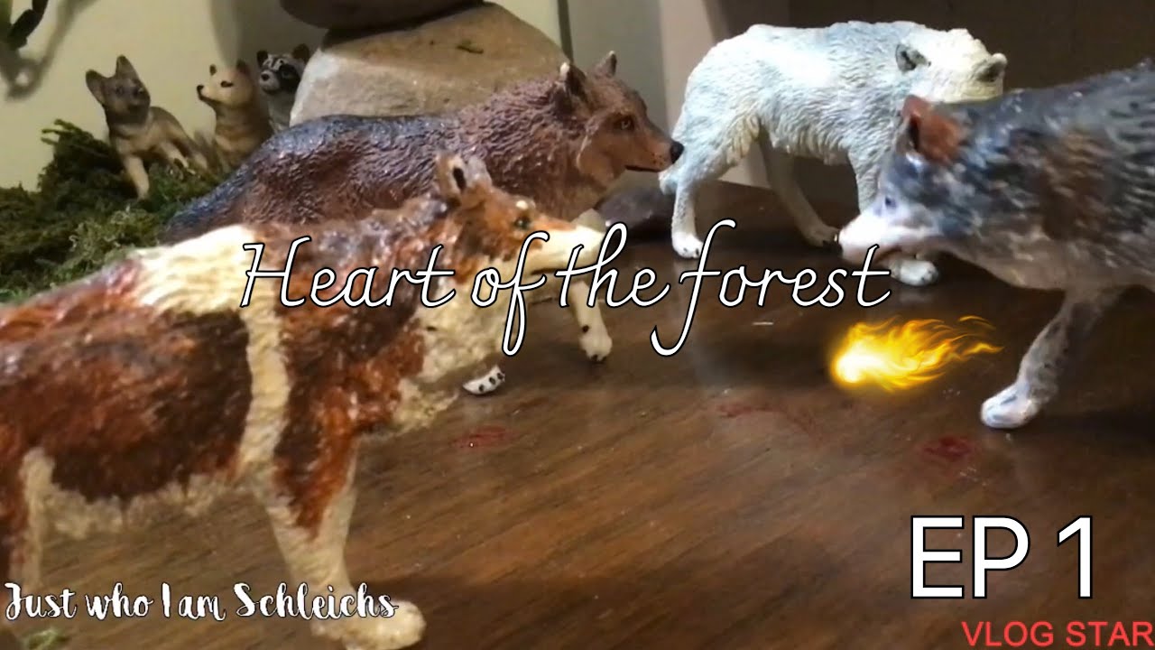 Heart of the Forest episode one   A Schleich wolf dog Series ￼￼￼