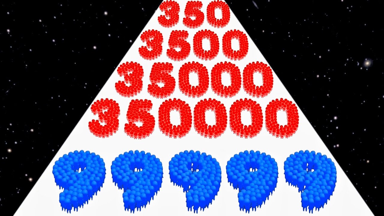Number Run vs Crowd Number Run 3D - All Levels Gameplay (Android,iOS)