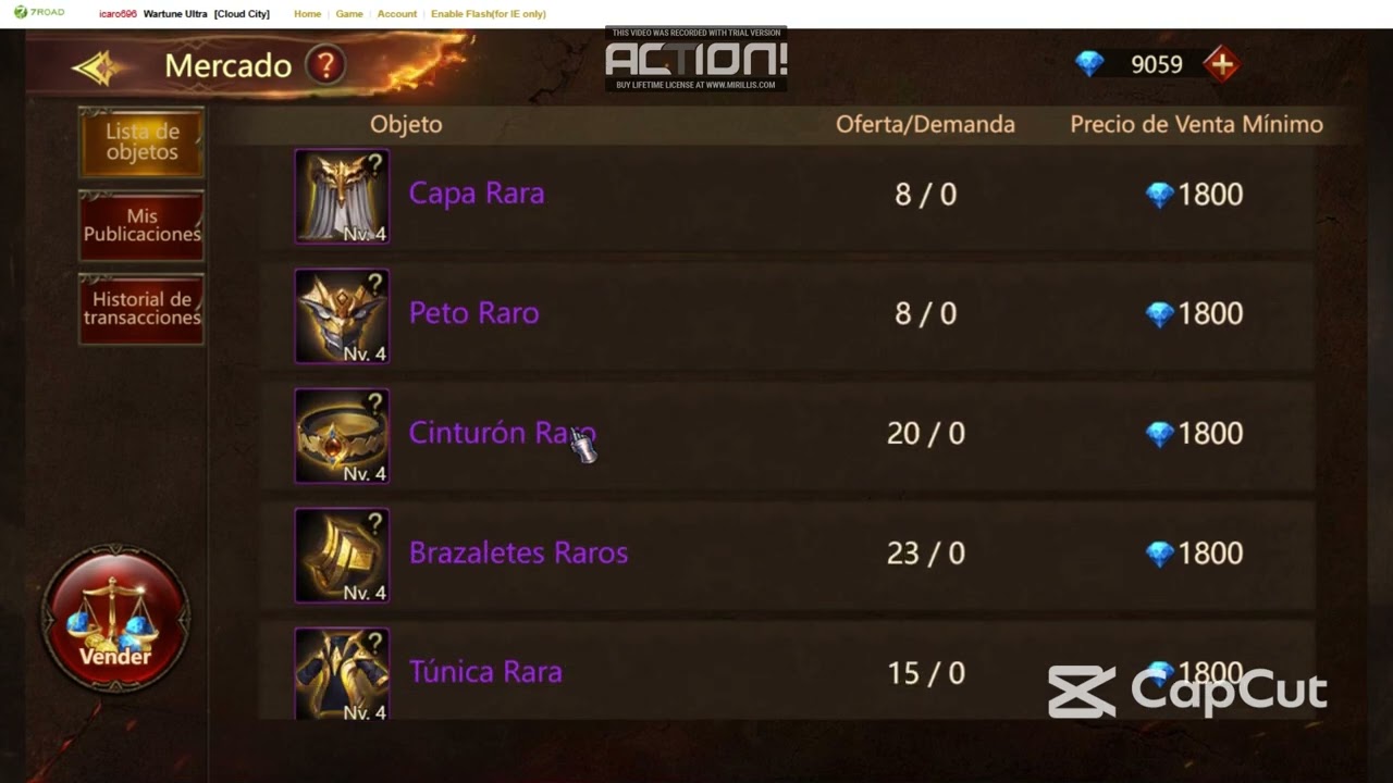 Wartune Ultra - Guia Completa De Artefactos pt.1 - LordMagic