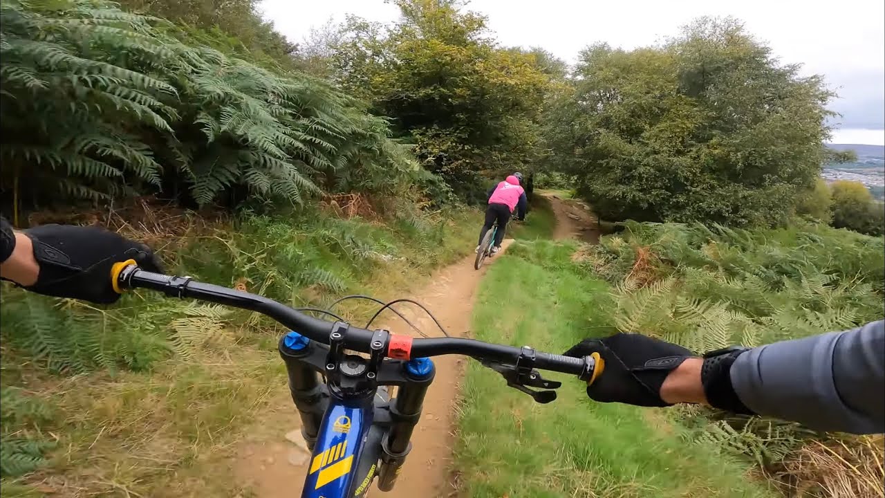 Testing out a DH bike at Bike Park Wales! Mondraker Summun R 2021