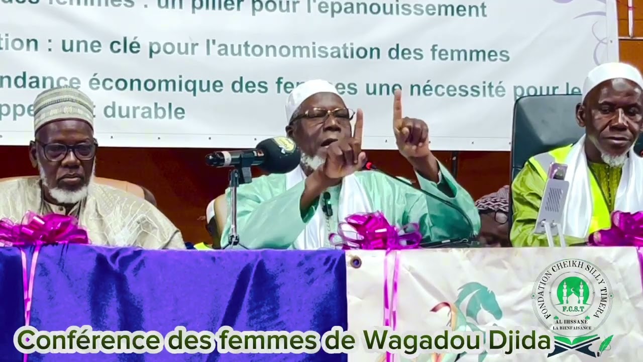 CONFÉRENCE RELIGIEUSE DES FEMMES DE WAGADOU DJIDA( 08 Mars 2025)
