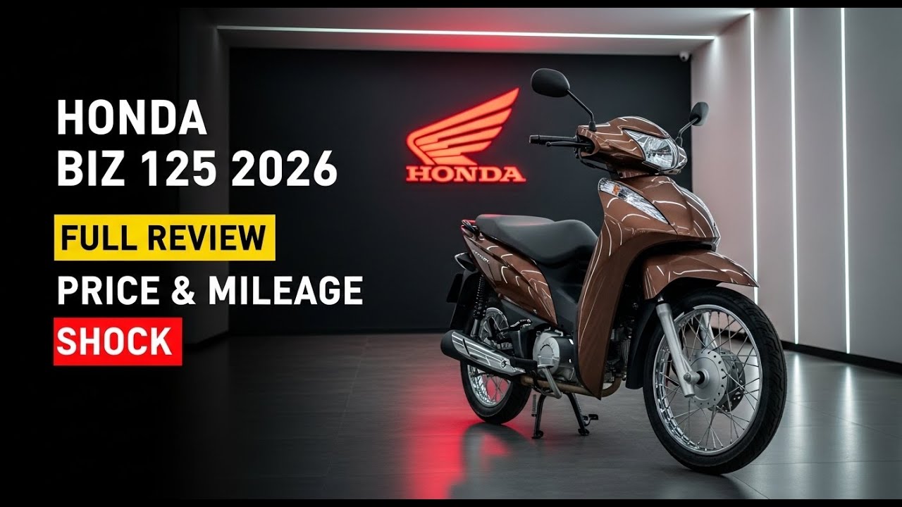 HONDA BIZ 125 2026 REVIEW COMPLETO MOTOR CONSUMO PREÇO E NOVA COR MARROM NO BRASIL