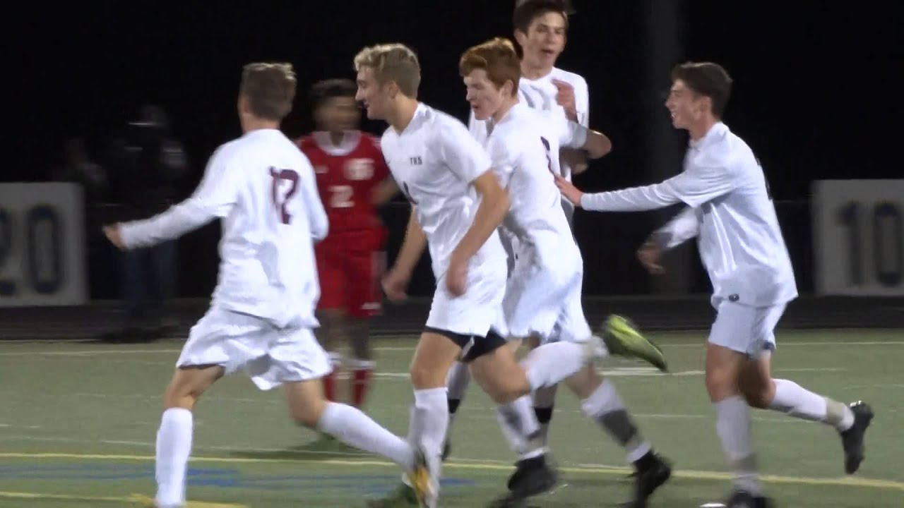 Cameron Geerinck gives TR South a 1-0 lead in 35th