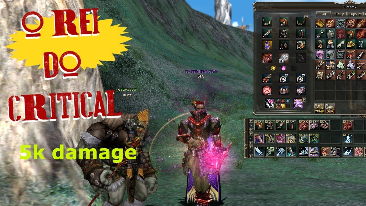LINEAGE 2 INTERLUDE PVP 200X | O REI DO CRITICAL - L2 MEGA PVP PEGAMOS TOP 1?