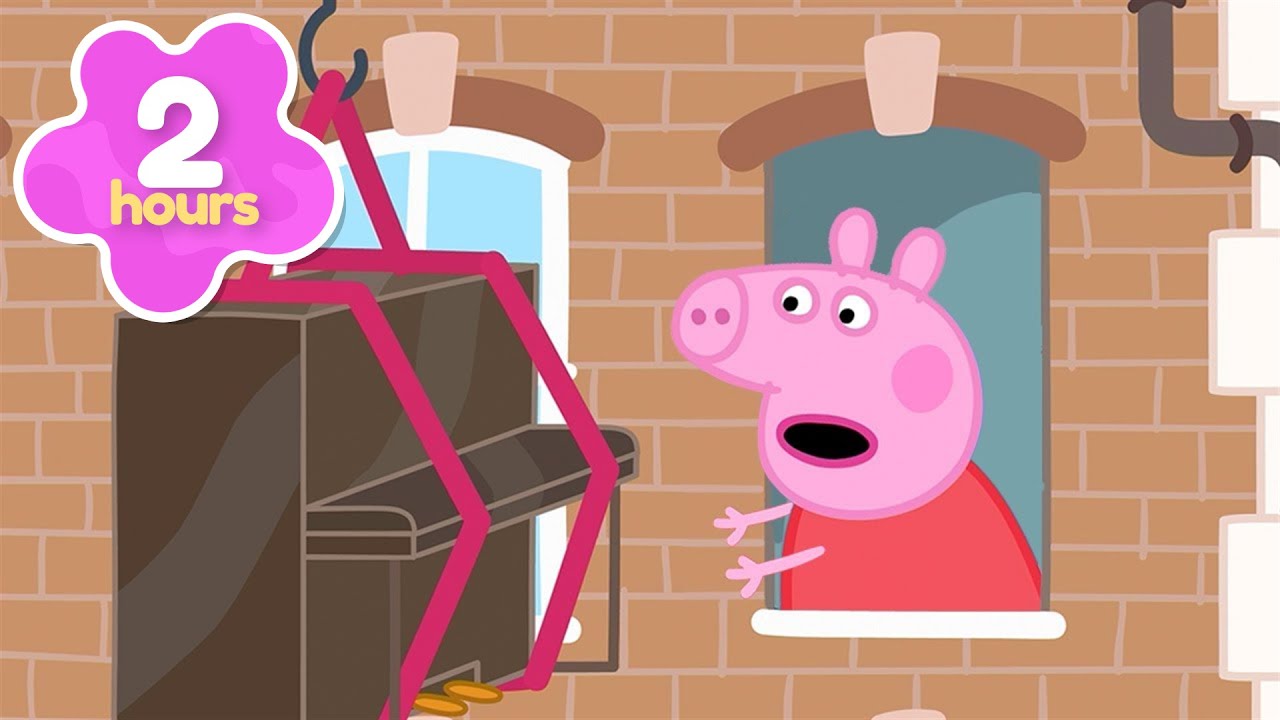 PEPPA'S MOVING DAY 📦 The New Apartment 🏘️ Peppa Pig Full Episodes | 2 Hours
