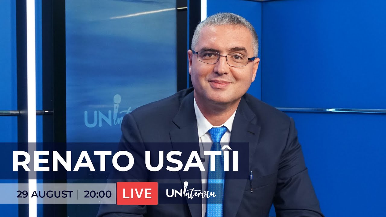 PROMO. Renato Usat&icirc;i, &icirc;n premieră &icirc;n studioul UNIMEDIA