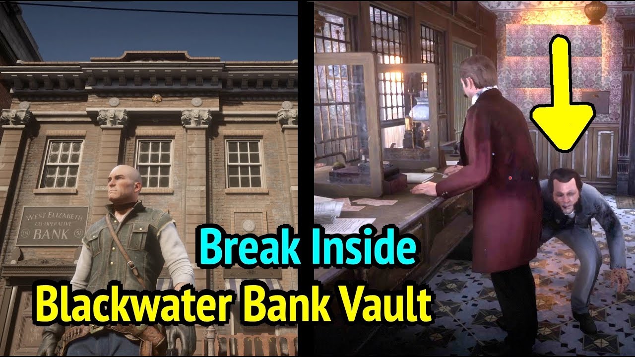 Взлом хранилища банка Blackwater в Red Dead Redemption 2 (RDR2): West Elizabeth Co-Operative Bank