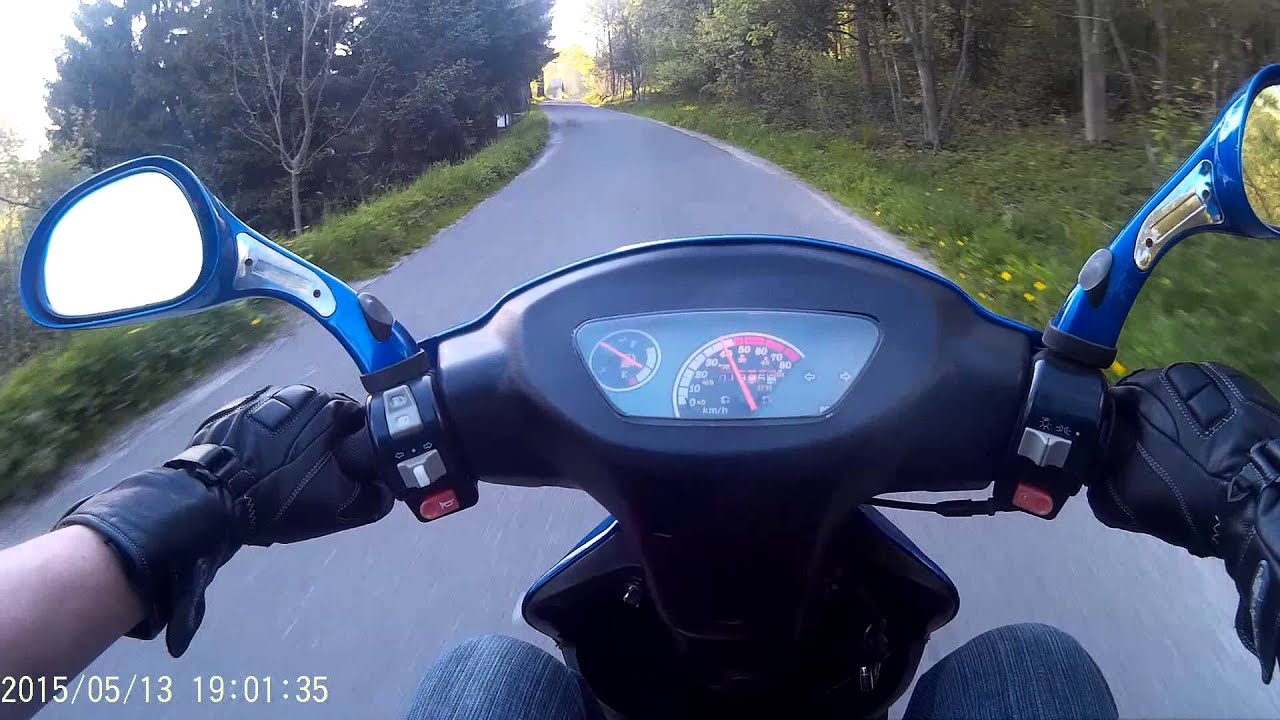 China scooter 139QMB motor + variator naraku