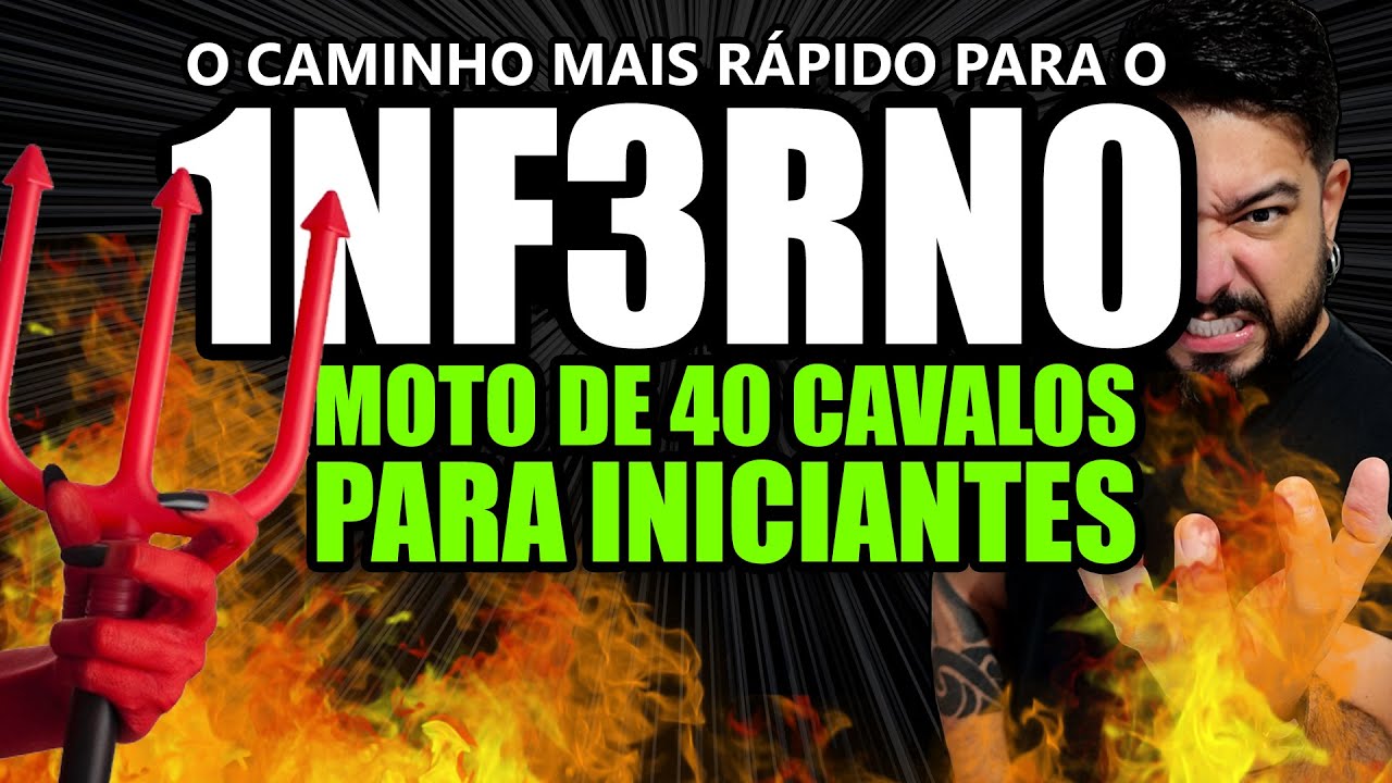 Moto de 40 cavalos para iniciantes - O Caminho Mais Rápido para o 1NF3RN0