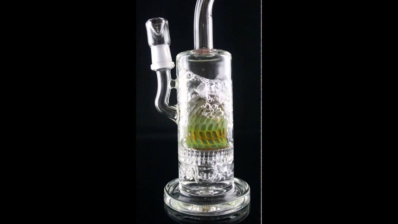 Burner Glassworks Signature Honeydome Ratchett Disc Tube with Inset Showerhead