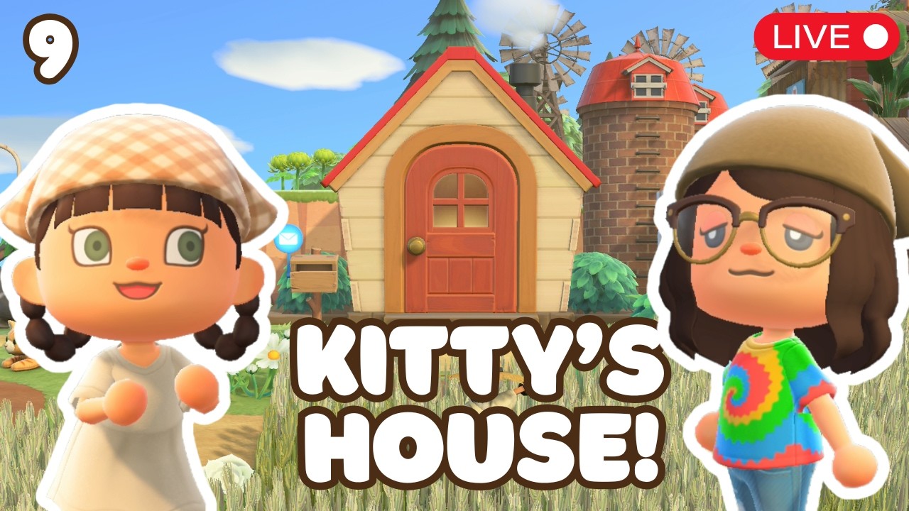 MILKWEED | Giving Kitty the Home She Needs on my Island! ACNH 3.0