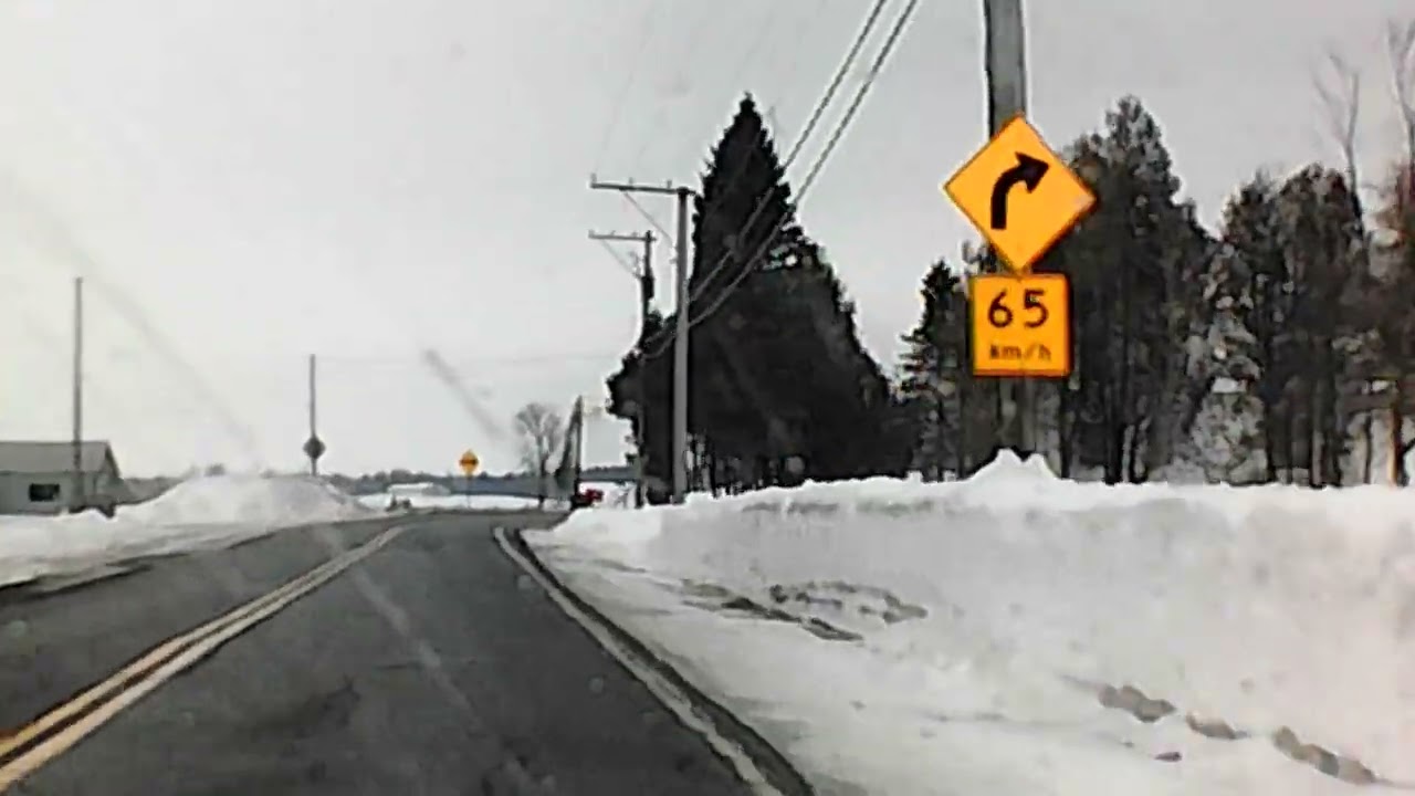 Going back home to USA from Saint Jean Sur Richelieu, Quebec 