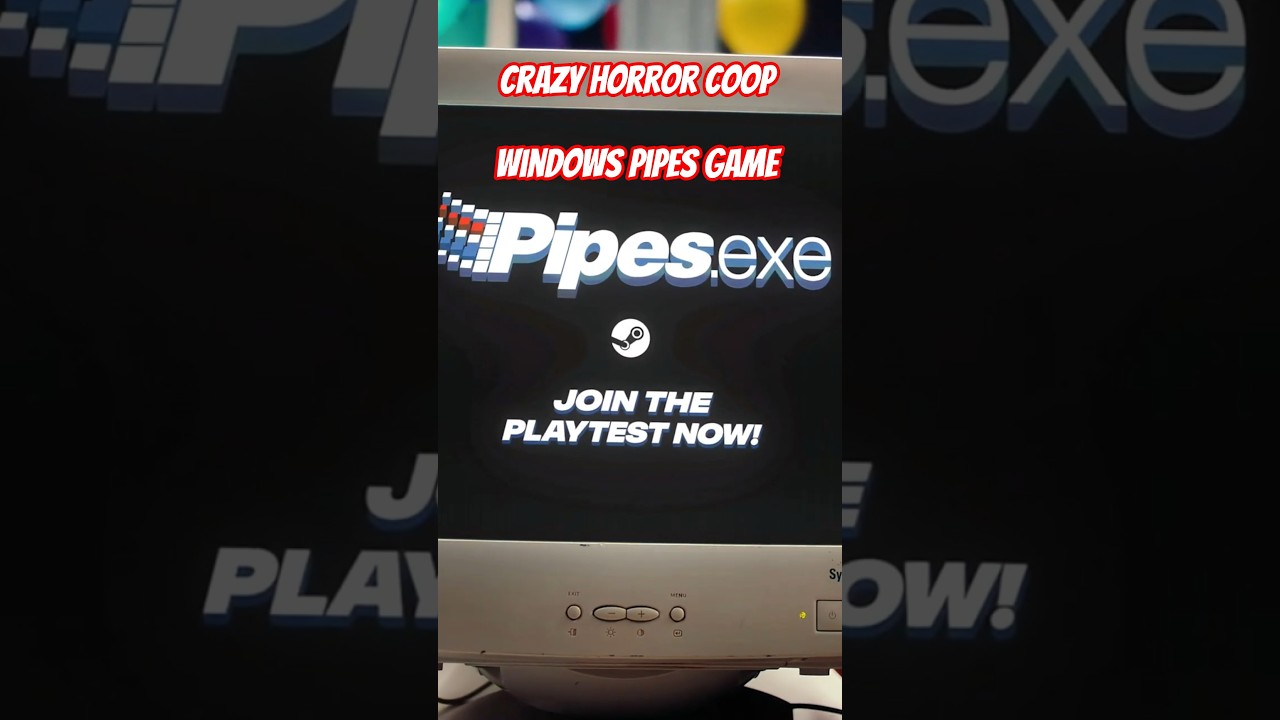 pipes.exe  #coopgaming #whattoplay #horrorgame #steamgame #pipesambassador