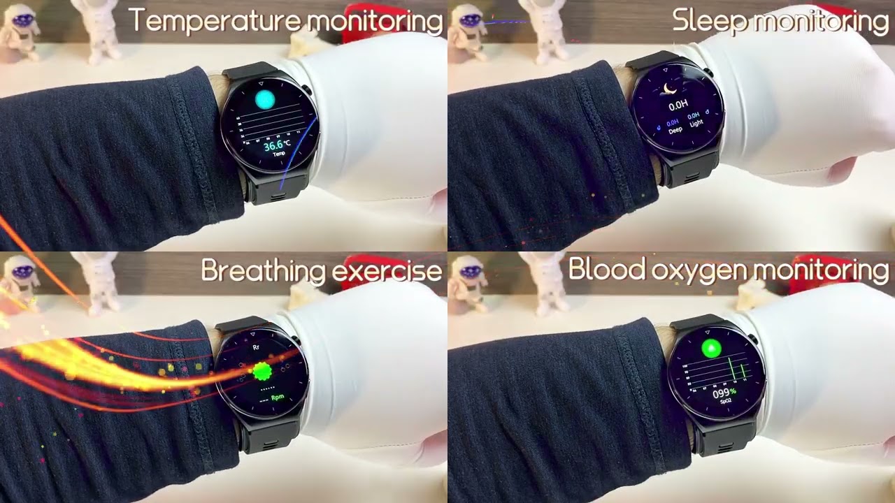 S22 Airbag Accurate Blood Pressure ECG Smartwatch Manufacturer Smart Watch Wholesalers Factory