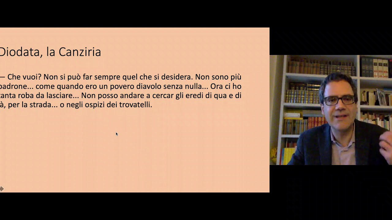 Una lettura di Mastro don Gesualdo. Con il prof. Pierluigi Pellini