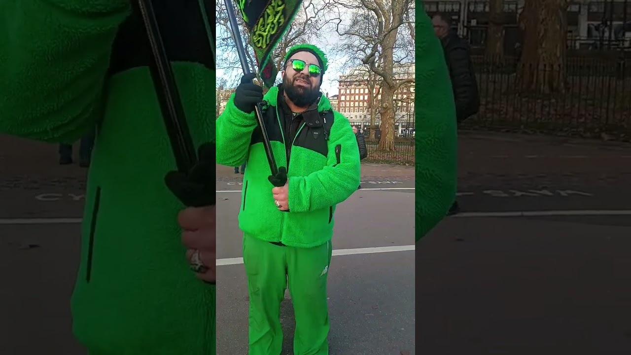 * هذا مصير كل شيعي...ولا حول ولا قوة الا بالله..* ايراني بركن المتحدثين لندن ⛔