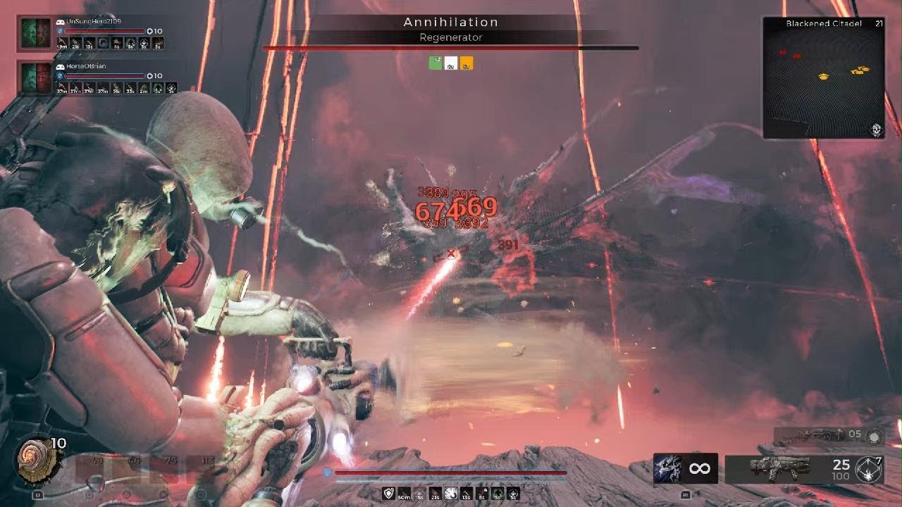 Remnant 2: MINIGUN - Annihilation (Nightmare co-op) Engineer/Challenger
