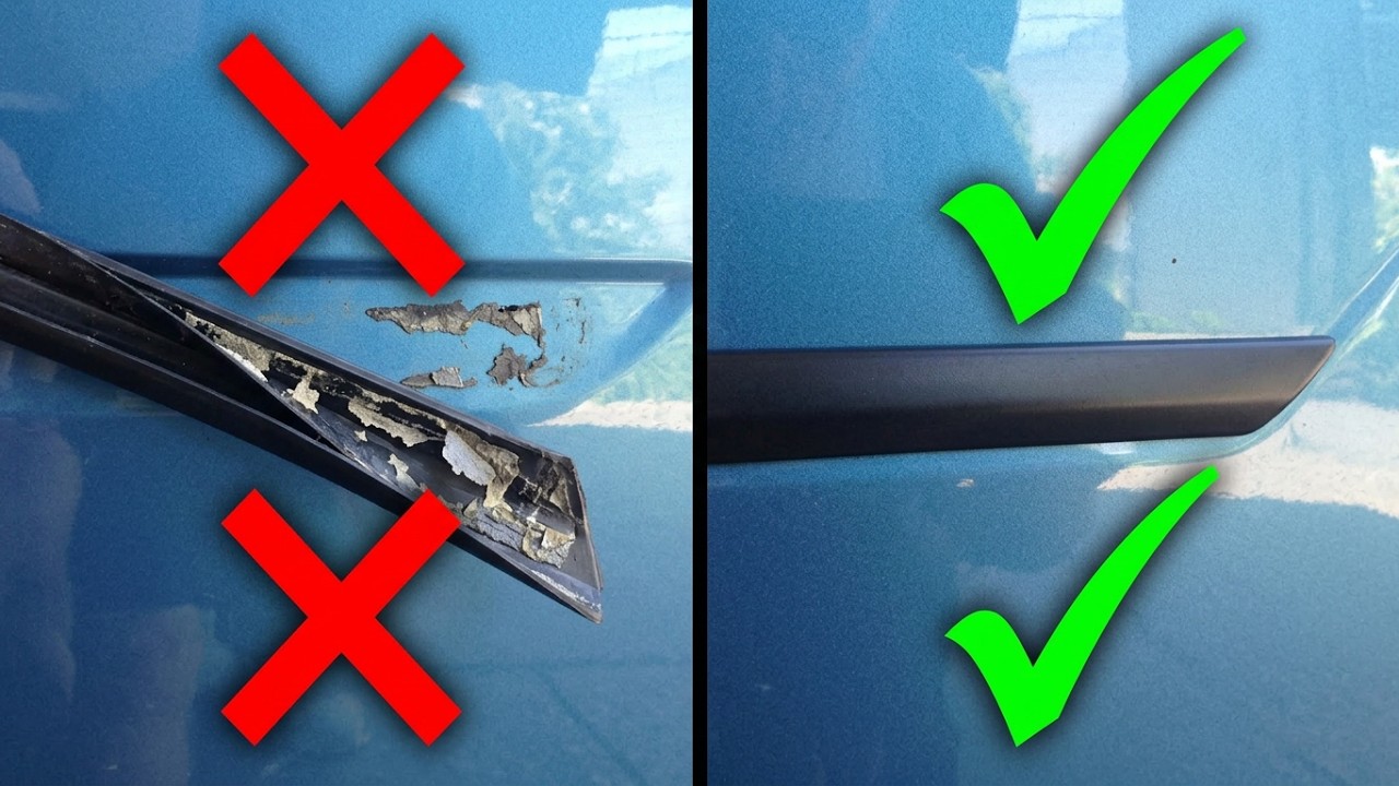 Car door trim how to & tips - 3M Scotch-Mount Molding Tape