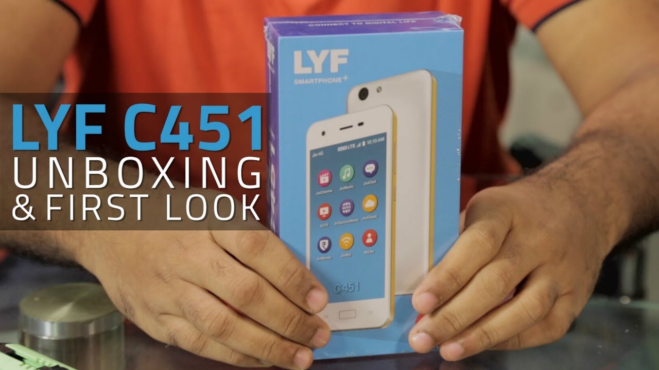 Reliance's Rs. 2,692 4G Smartphone: Unboxing & First Look