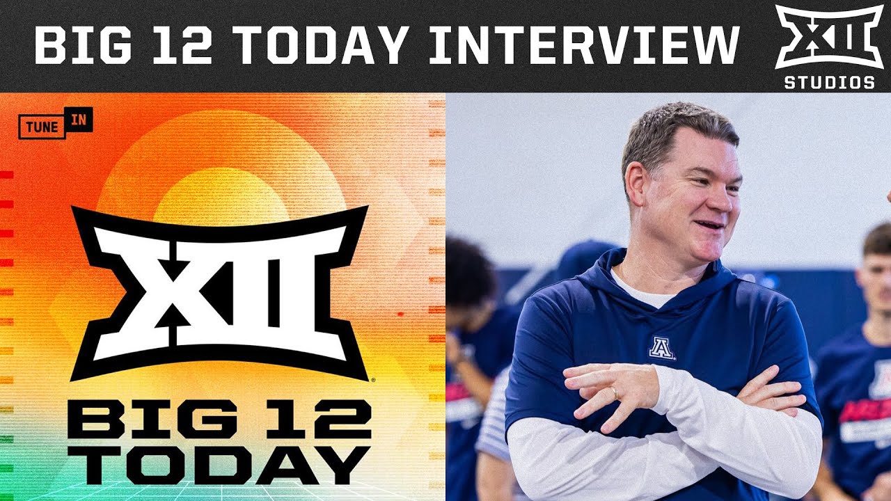 Arizona Men's Basketball Coach Tommy Lloyd Interview | Big 12 Today