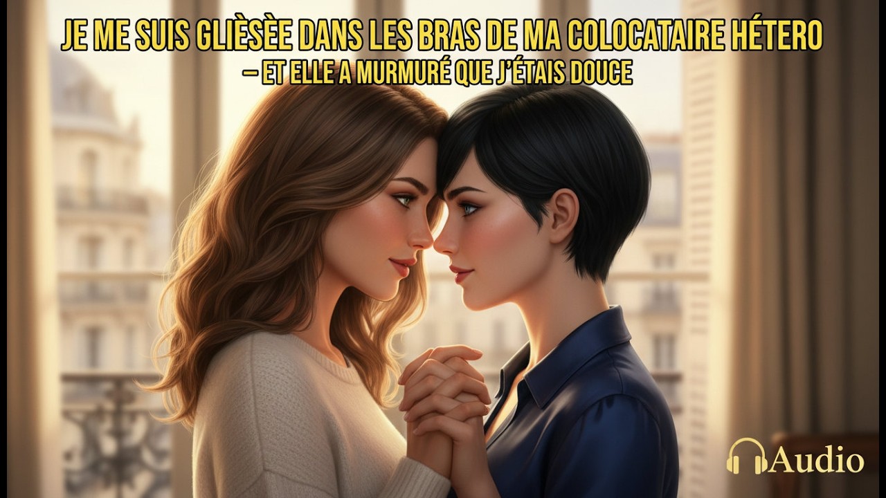 J'ai glissé dans les bras de ma colocataire hétéro – et elle a murmuré que j'avais un goût de