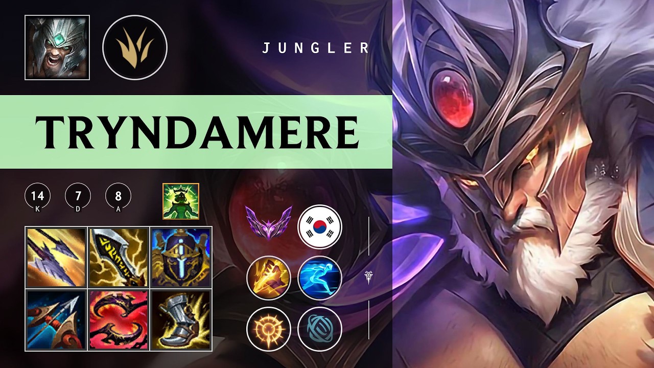 Tryndamere Jungle vs Kayn - KR Master Patch 26.05