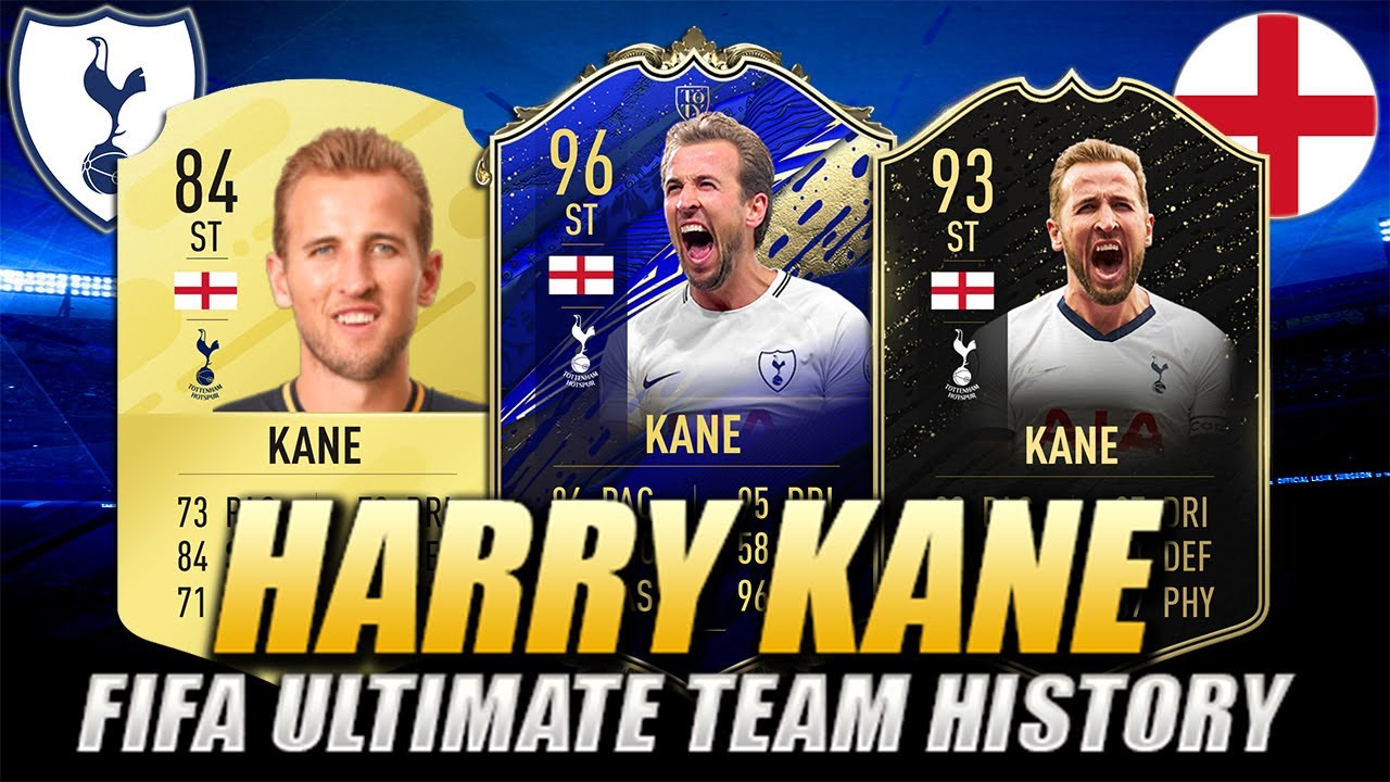 HARRY KANE FIFA ULTIMATE TEAM HISTORY | FIFA 13 - FIFA 20