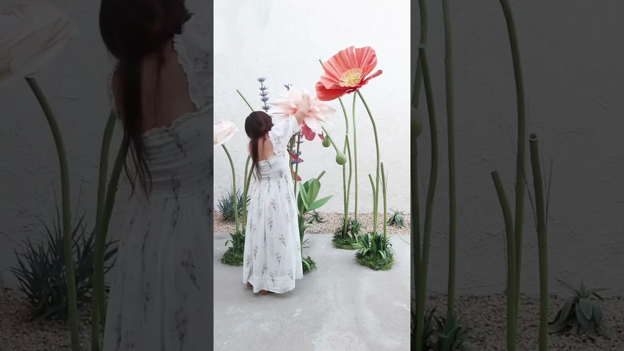 DIY giant paper flowers