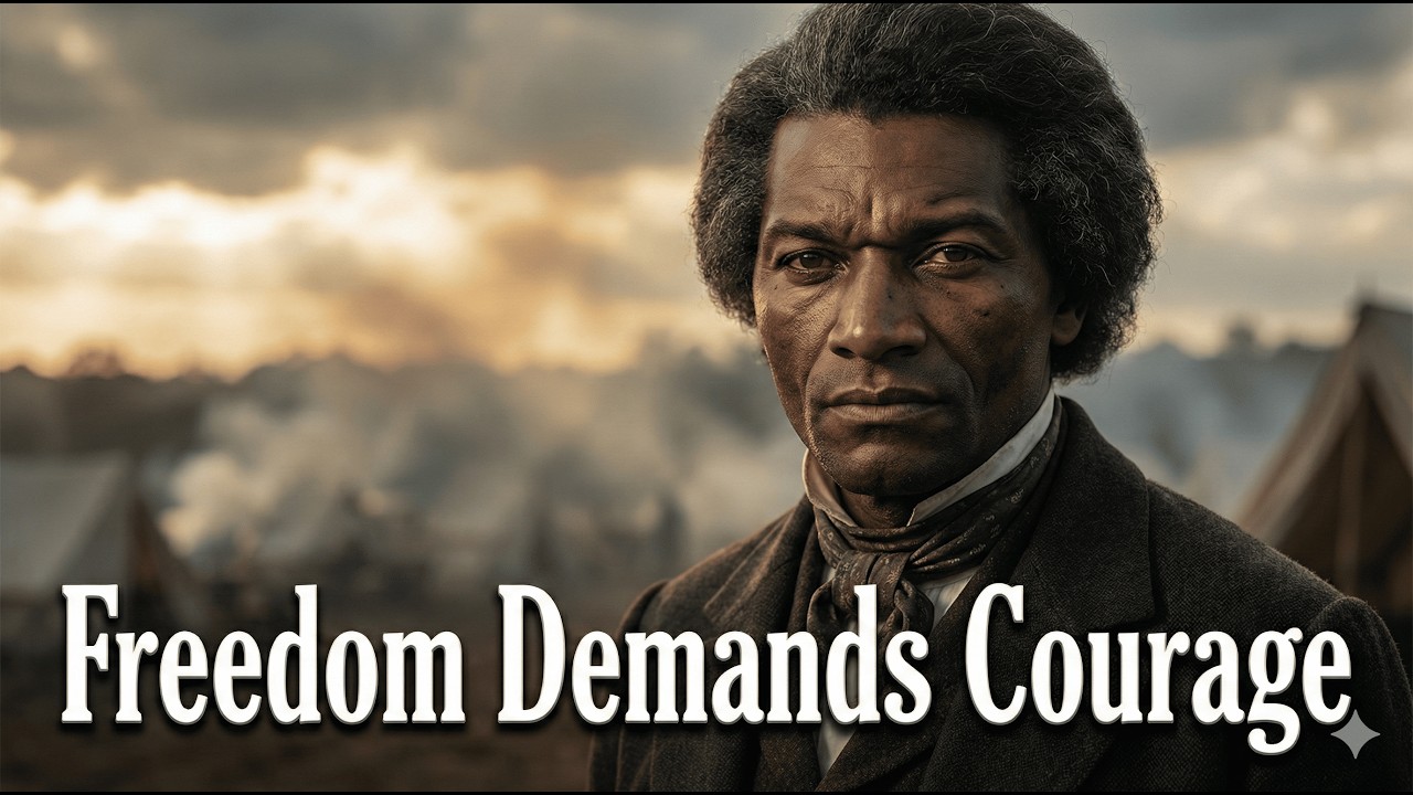 Advices from frederick douglas Freedom demands courage