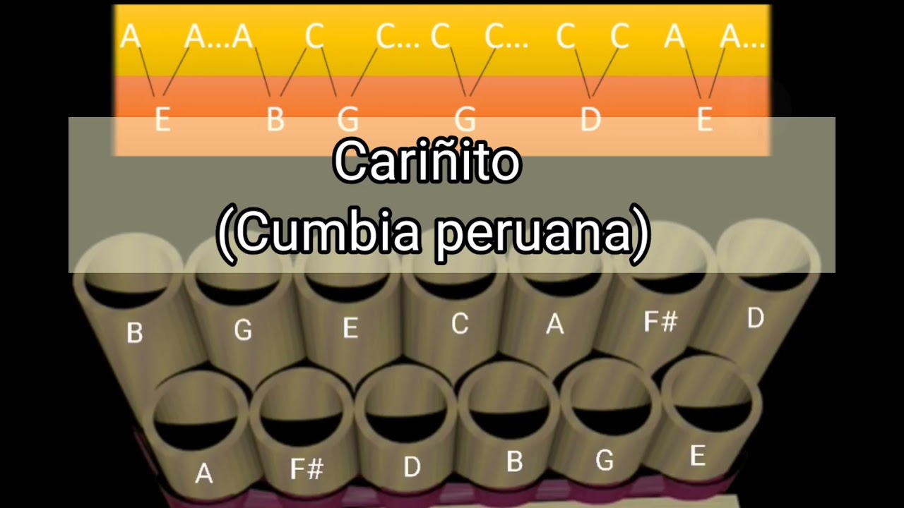 Cariñito (cumbia peruana) instrumento digital Zampoña