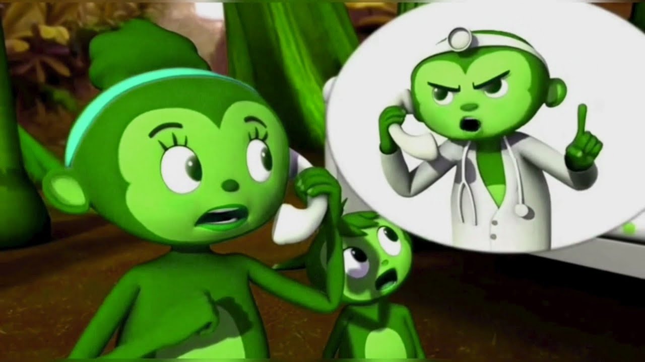 Больше никаких прыжков! Вдохновлено мультфильмом «5 маленьких обезьянок» (при поддержке Klasky Cs...